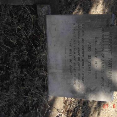 WOOF Herbert Nathaniel  -1909