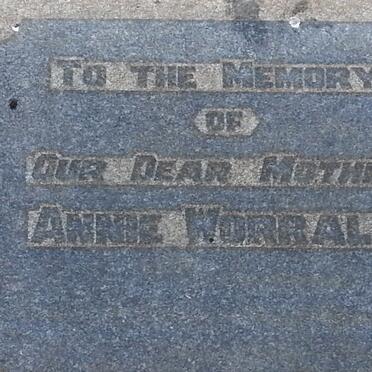 WORRALL Annie