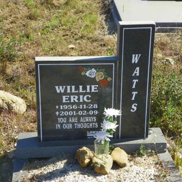 WATTS Willie Eric 1956-2001