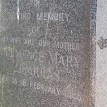 ZIBARRAS Clemence Mary -1965