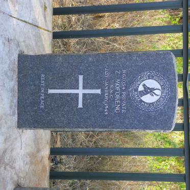MOFOKENG Z. -1944