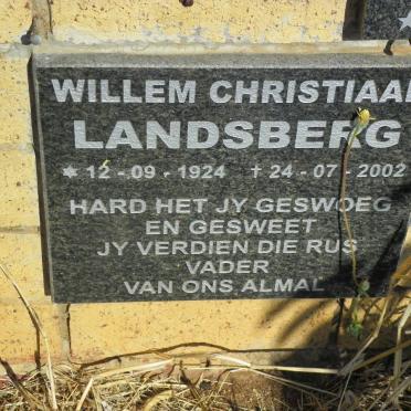 LANDSBERG Willem Christiaan 1924-2002