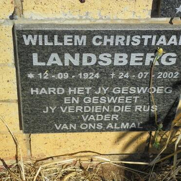 LANDSBERG Willem Christiaan 1924-2002