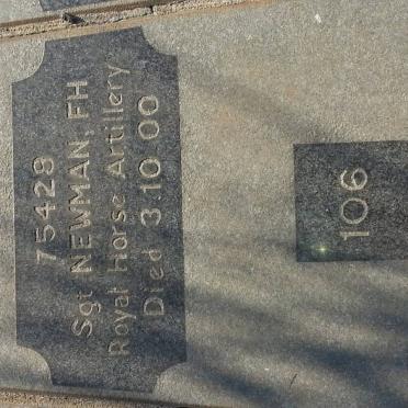 NEWMAN F.H. -1900