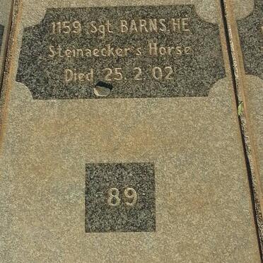 BARNS H.E. -1902