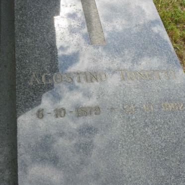 TONETTI Agostino 1879-1962