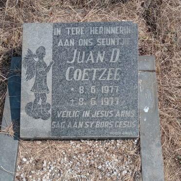 COETZEE Juan D. 1977-1977