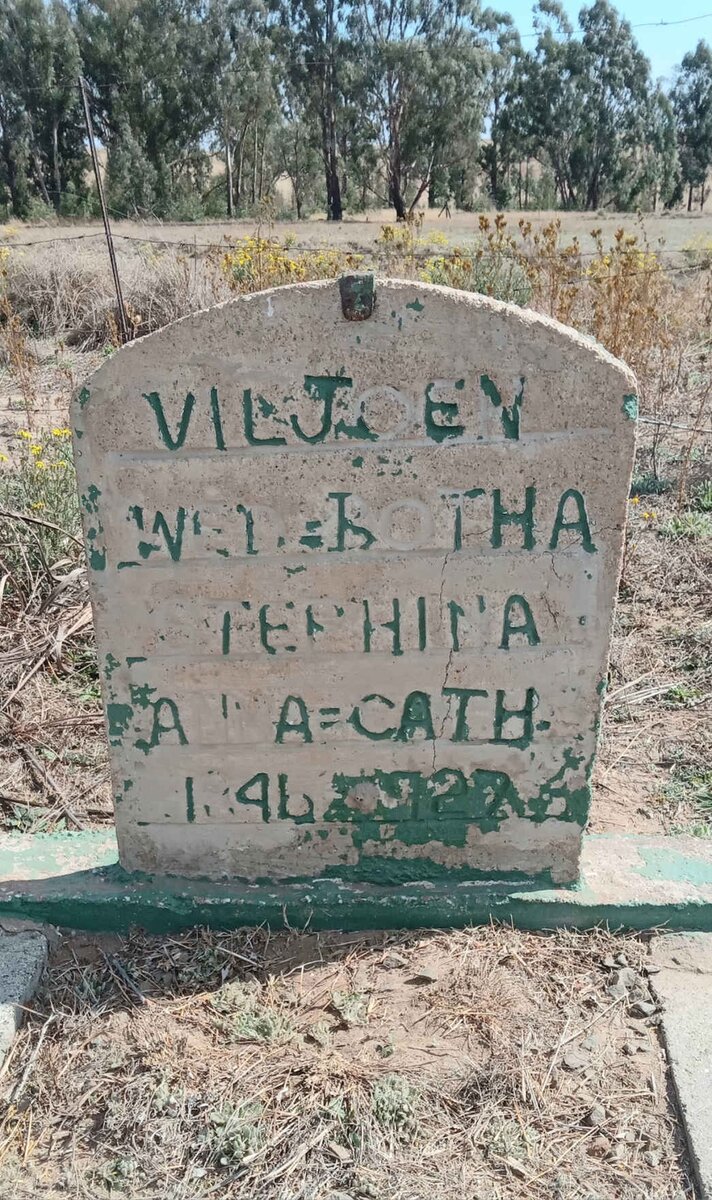 VILJOEN Catharina Maria wed. BOTHA  nee DU PREEZ 1846-1929 