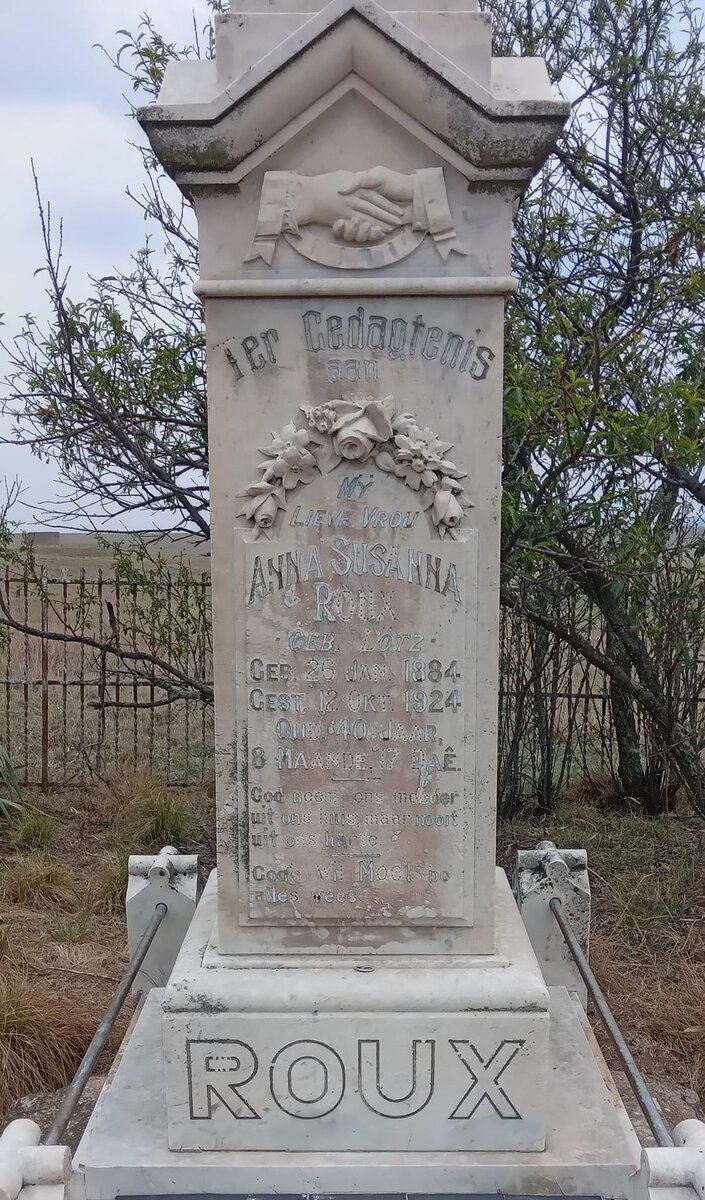 ROUX Anna Susanna nee LOTZ 1884-1924_2