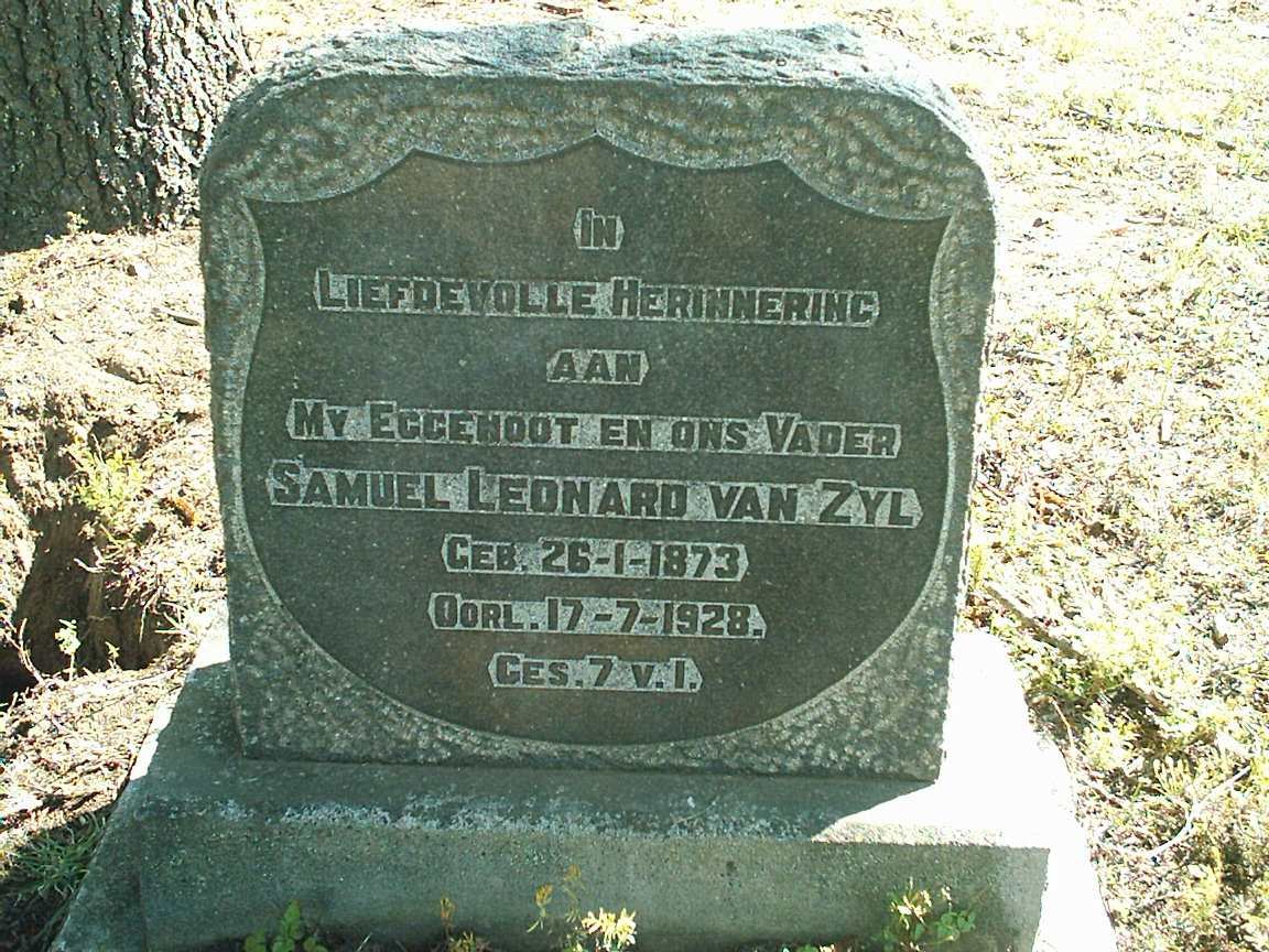 ZYL Samuel Leonard, van 1873-1928