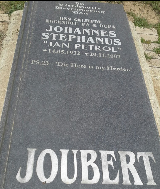 JOUBERT Johannes Stephanus 1932-2007
