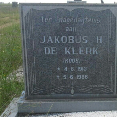 KLERK Jakobus H., de 1913-1986
