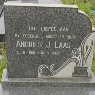 LAAS Andries J. 1910-1980