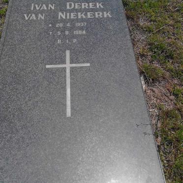 NIEKERK Ivan Derek, van 1937-1984