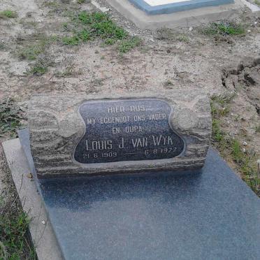 WYK Louis J., van 1909-1977