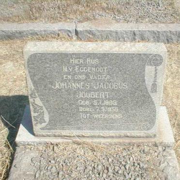 JOUBERT Johannes Jacobus 1888-1958