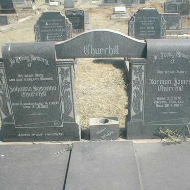 CHURCHILL Norman James 1878-1967 &amp; Johanna Susanna LABUSCHAGNE 1890-1960