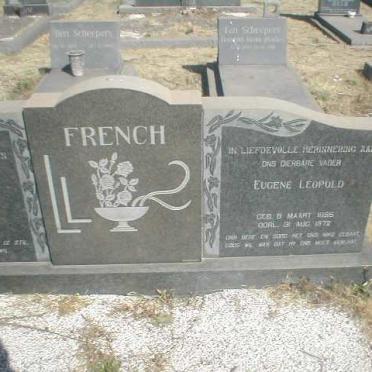 FRENCH  Eugene Leopold 1895-1972