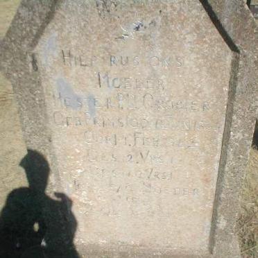 GROBLER Hester P.D. nee PRINSLOO -1942