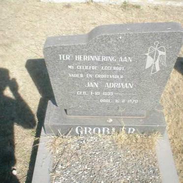 GROBLER Jan Adriaan 1899-1970