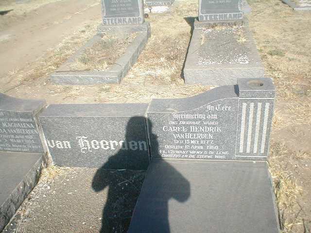 HEERDEN Carel Hendrik, van 1877-1960