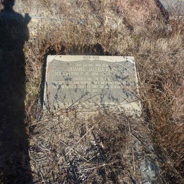 KEMP Johanna Jacoba nee CILLIERS 1894-1964