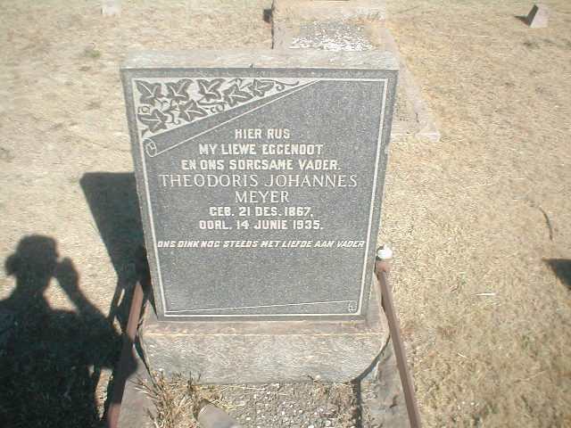 MEYER Theodoris Johannes 1867-1935