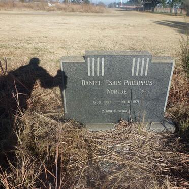 NORTJE Daniel Esais Philippus 1897-1971