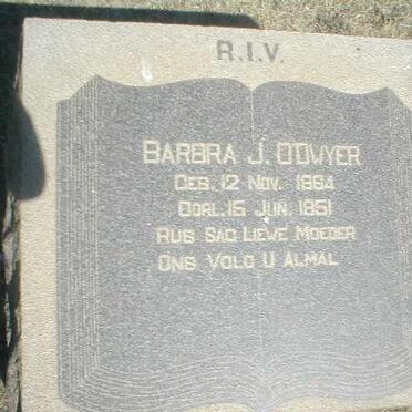 O'DWYER Barbra J. 1864-1951