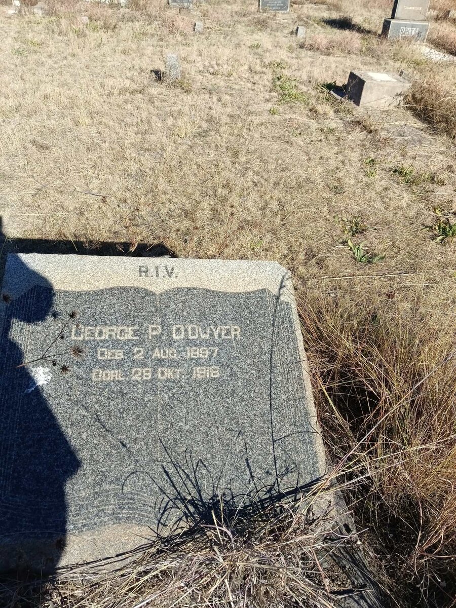 O'DWYER George P. 1897-1918