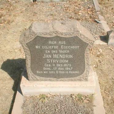 STRYDOM Jan Hendrik 1875-1947