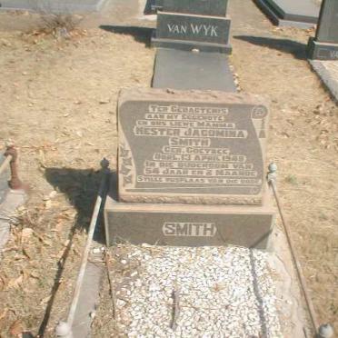 SMITH Hester Jacomina geb. COETZEE 1948