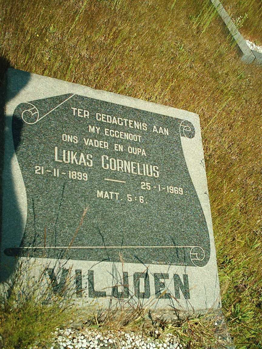VILJOEN Lukas Cornelius 1899-1969