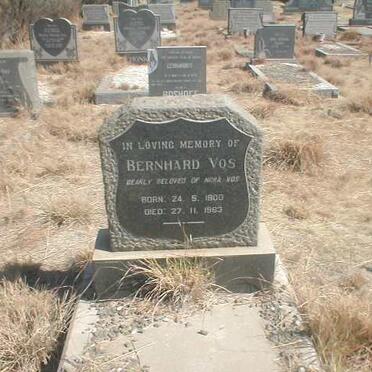 VOS Bernhard 1900-1963