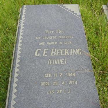 BECKING G.E. 1944-1979