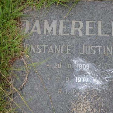 DAMERELL Constance Justine 1909-1977
