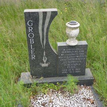 GROBLER Hendrina Johanna Elsie 1916-1990
