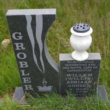 GROBLER Willem Adriaan Goosen 1908-1993