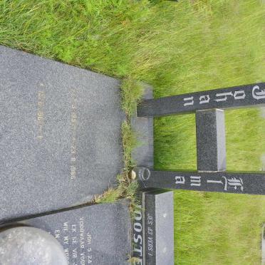 JOOSTE Gerrie 1926-2004 &amp; Dina 1927-1993 :: JOOSTE Johan 1957-1986 &amp; Elma 1961-