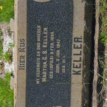 KELLER Edward 1881-1964 &amp; Martha 1884-1947