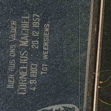 MEYER Cornelius Machiel 1903-1957