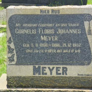 MEYER Cornelis Floris Johannes 1868-1952