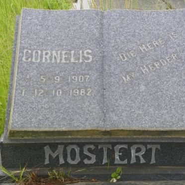 MOSTERT Cornelis 1907-1982