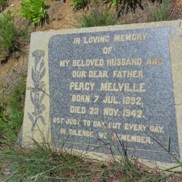 MELVILLE Percy 1892-1942 &amp; Catharina Hermina 1896-1979