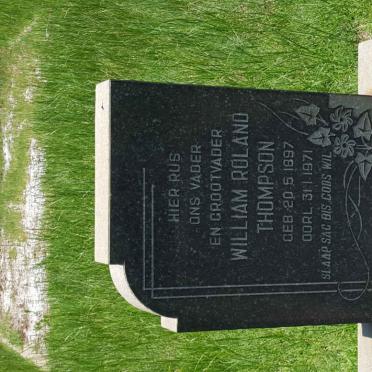 NIEHAUS William Roland Thompson 1897-1971