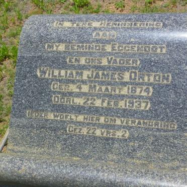 ORTON William James 1874-1937