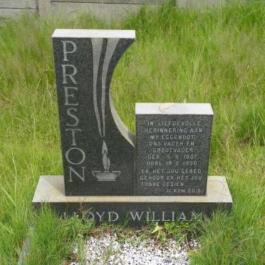 PRESTON Lloyd William 1907-1990