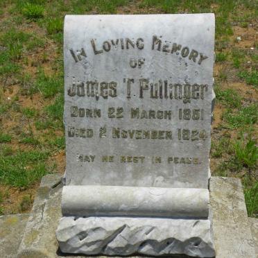 PULLINGER James 1851-1924