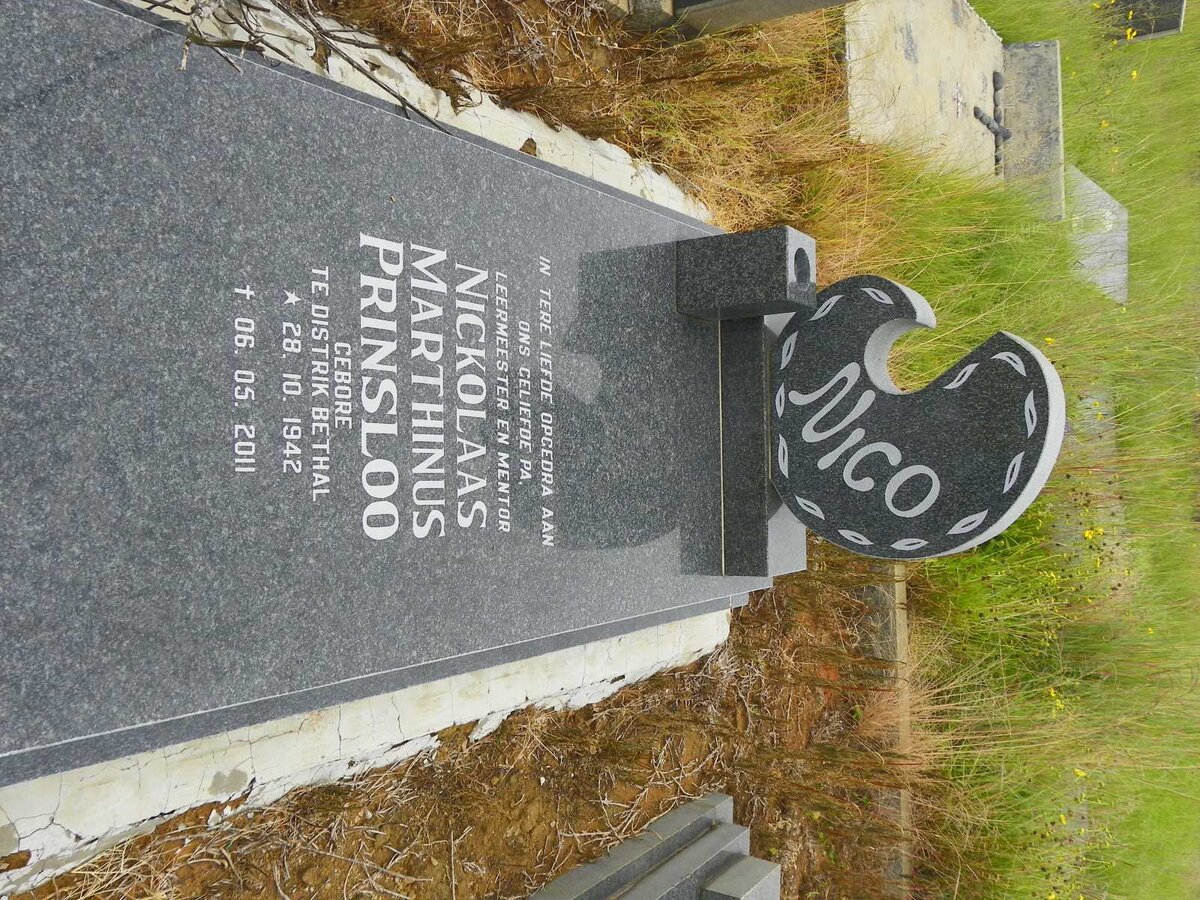 PRINSLOO Nickolaas Marthinus 1942-2011