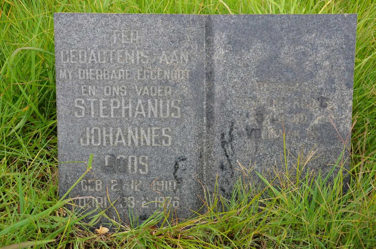 ROOS Stephanus Johannes 1910-1976